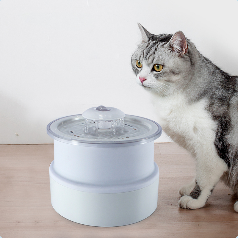 Elintarvikelaatuinen materiaali BPA ilmainen kissan suihkulähde lemmikki kokoontaitettava suihkulähde
